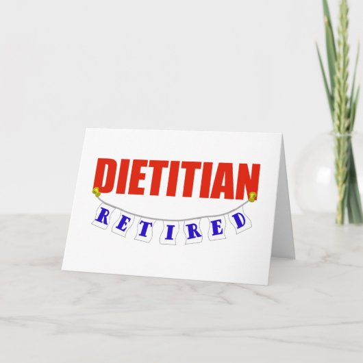 Remüde Dietitian Karte (Vorderseite)