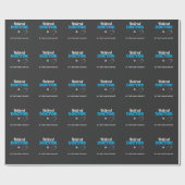 Remüde Doctor Husband Stethoscope Pensioner Vater Geschenkpapier (Flach)