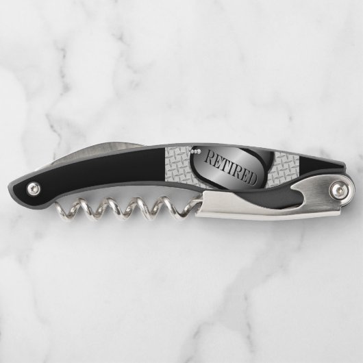 Remüde Dog Tag Kellnermesser (Rückseite)