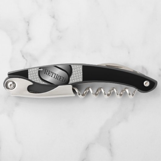 Remüde Dog Tag Kellnermesser (Vorderseite)