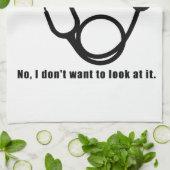 Remüde Doktor w Stethoscope und Sassy Funny Zitat Geschirrtuch (Gefaltet)