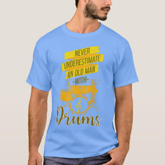 Remüde Drummer Gift Rock Music Drums T-Shirt