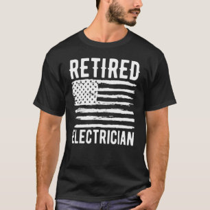Remüde Electrician Professionals American Flag T-Shirt