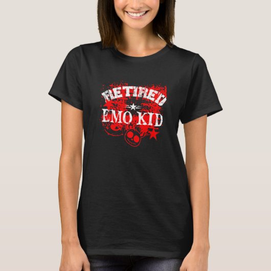 Remüde Emo Kid Emo Goth 1 T-Shirt (Vorderseite)