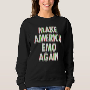 Remüde Emo Kid Sad Music Goth Punk Szene Gothic Sweatshirt