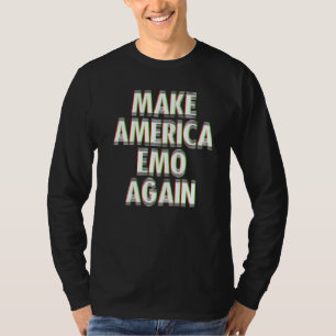 Remüde Emo Kid Sad Music Goth Punk Szene Gothic T-Shirt