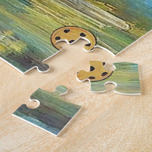 Remüde Flamingo Pickleball Wassercolor Puzzle (Seite)