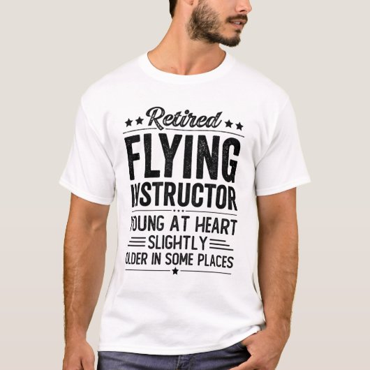 Remüde Flying Instructor T-Shirt (Vorderseite)
