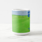 Remüde Golfer Sie wissen, wo Sie mich finden Kaffeetasse (Mittel)