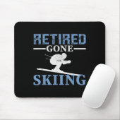 Remüde Gone Skiing Mousepad (Mit Mouse)