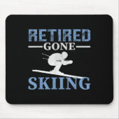 Remüde Gone Skiing Mousepad (Vorne)