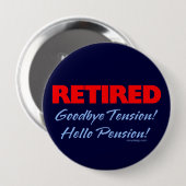 Remüde Goodbye (dunkelblau) Button (Vorne & Hinten)