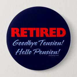 Remüde Goodbye (dunkelblau) Button