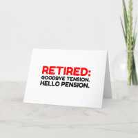 Remüde Goodbye Tension Hello Pension