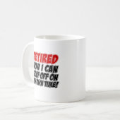 Remüde Goof Off Own Time Tasse (Vorderseite Links)