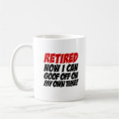 Remüde Goof Off Own Time Tasse (Links)