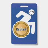Remüde Handicapped Ausweis (Rückseite)