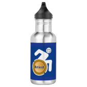 Remüde Handicapped Edelstahlflasche (Rechts)