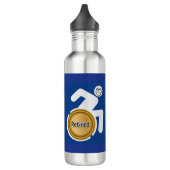 Remüde Handicapped Edelstahlflasche (Links)