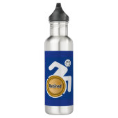 Remüde Handicapped Edelstahlflasche (Rechts)