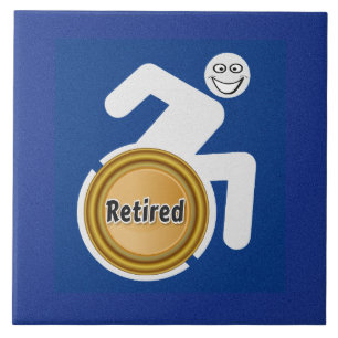 Remüde Handicapped Fliese