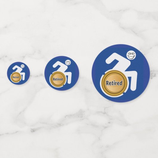 Remüde Handicapped Konfetti (Vorderseiten)