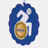 Remüde Handicapped Ornament Karte (Links)