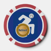 Remüde Handicapped Pokerchips (Rückseite)