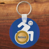 Remüde Handicapped Schlüsselanhänger (Vorderseite)
