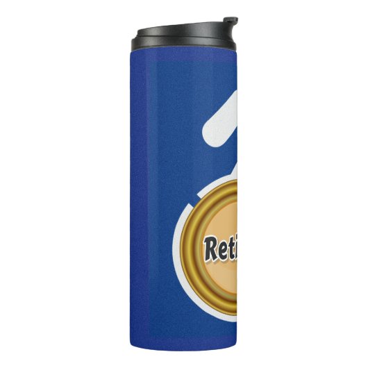 Remüde Handicapped Thermosbecher (Nach links gedreht)