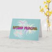 Remüde Hauptgeschenke Karte (Gelbe Blume)