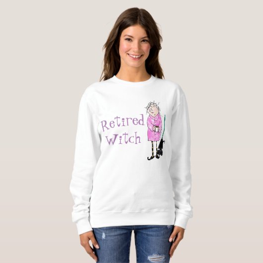 Remüde Hexe Halloween Shirt (Vorne ganz)