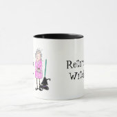 Remüde Hexe Halloween Tasse (Zentrum)