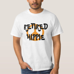 Remüde Hippie, Friedenssymbol, T-Shirt