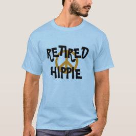 Remüde Hippie Friedenssymbol T - Shirt