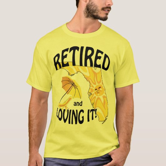 Remüde im Sunny Florida T - Shirt (Vorderseite)