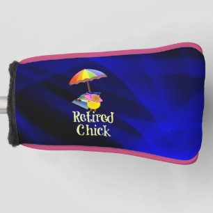 Remüde Kick, abstraktes Hintergrunddesign Golf Headcover