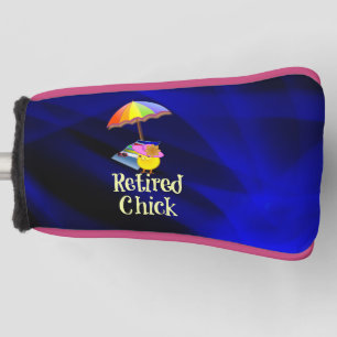 Remüde Kick, abstraktes Hintergrunddesign Golf Headcover