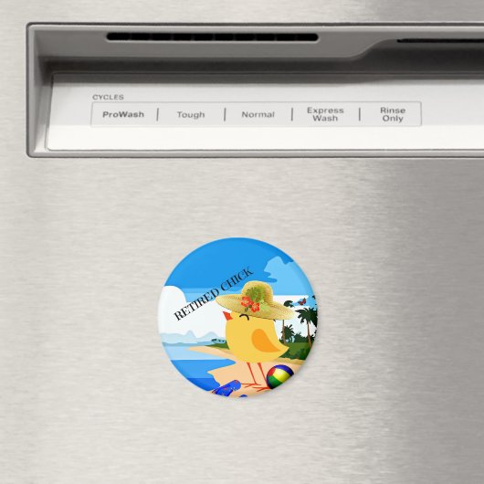 Remüde Kick am Strand Magnet (In Situ (Geschirrspüler))