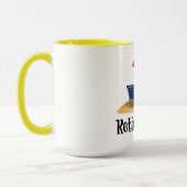 Remüde Kick am Strand Tasse (Links)