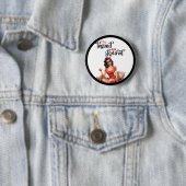 Remüde Legend Pinup Retirement Party Button (Beispiel)