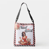 Remüde Legend Pinup Retirement Party Tragetaschen Mit Langen Trägern (Rückseite)