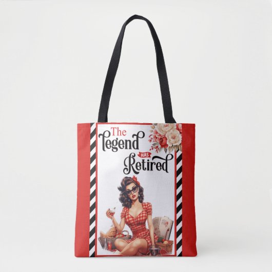 Remüde Legend Pinup Tasche (Vorderseite)