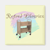 Remüde Librarian EMPTY CART Magnet (Vorne)