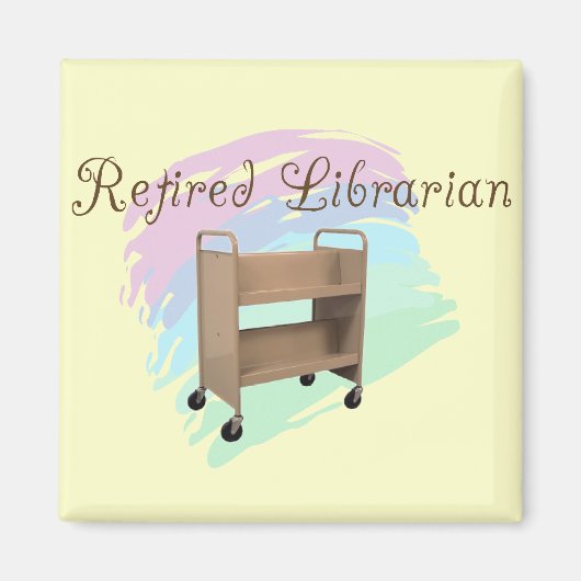 Remüde Librarian EMPTY CART Magnet (Vorne)