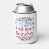 Remüde Librarian Full Time Oma Dosenkühler (Kanne Rückseite)