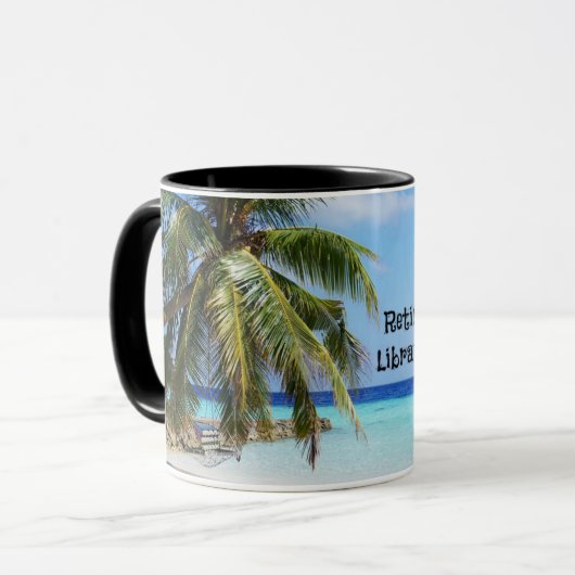 Remüde Librarian Tasse (Vorderseite Links)