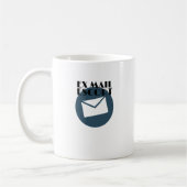 Remüde Mailman Ex Mail Escort Mail Carrier Kaffeetasse (Links)