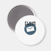 Remüde Mailman Ex Mail Escort Mail Carrier Magnet (Vorderseite/Rückseite)