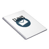Remüde Mailman Ex Mail Escort Mail Carrier Notizblock (Rechte Seite)